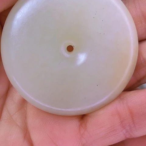 和田玉（白玉）挂件未镶嵌期*