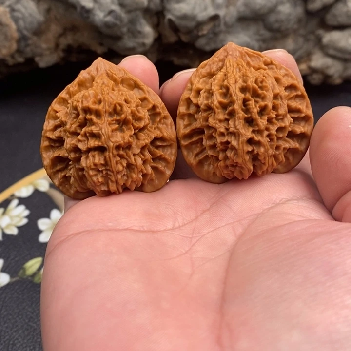 把件文玩核桃金刚纹