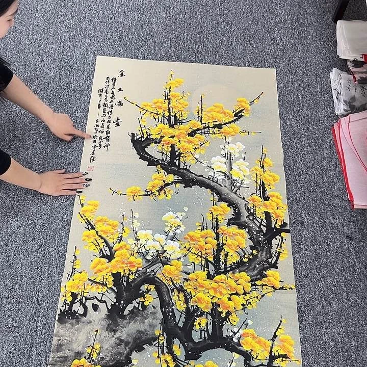 国画国画作品纯手绘