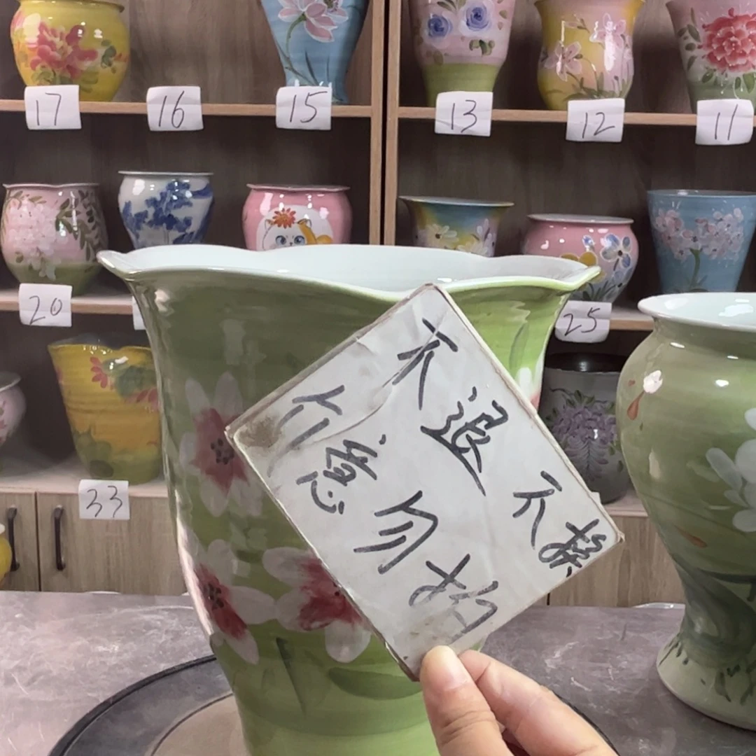 景德镇陶瓷花盆花盆