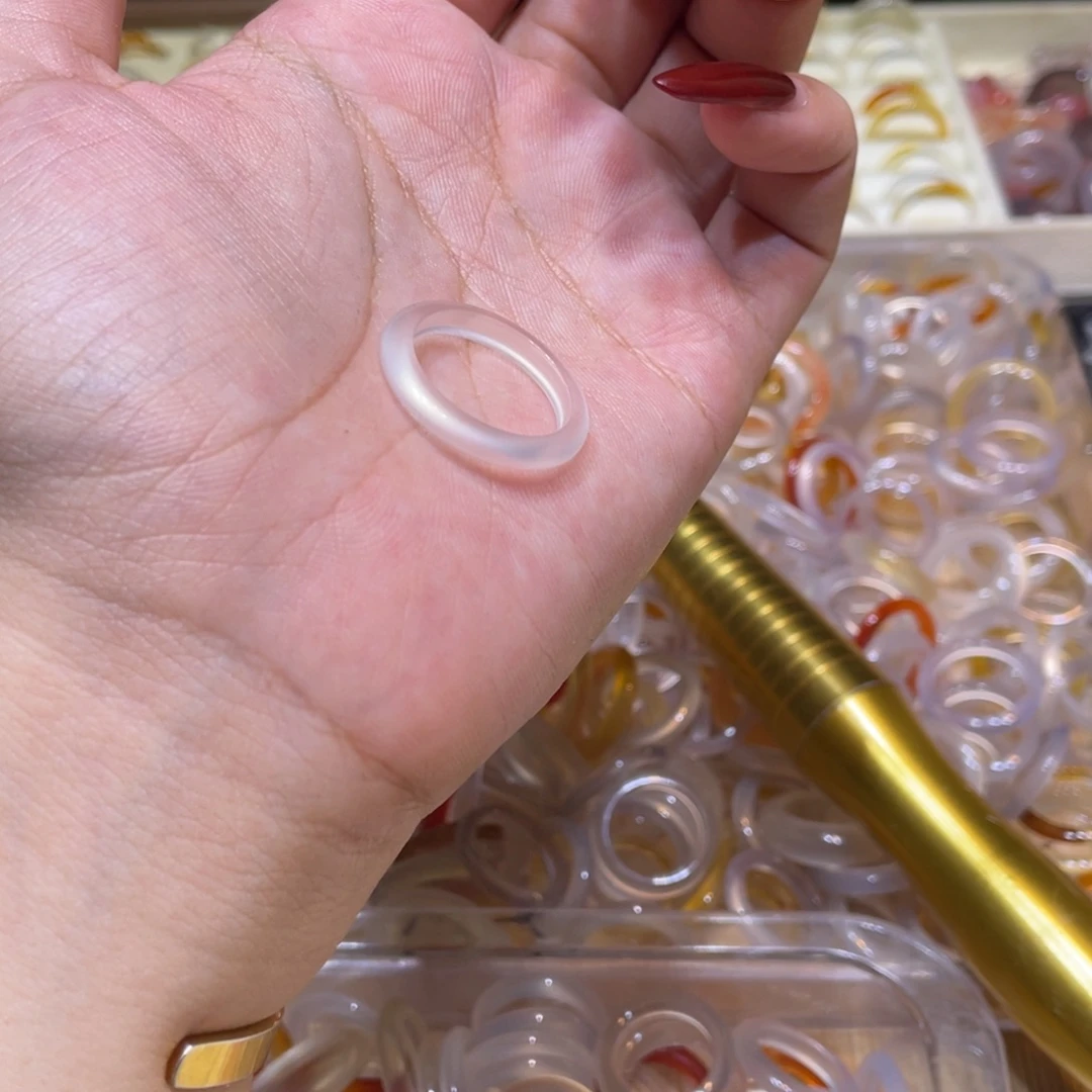 未镶嵌戒指玛瑙/玉髓48号港18