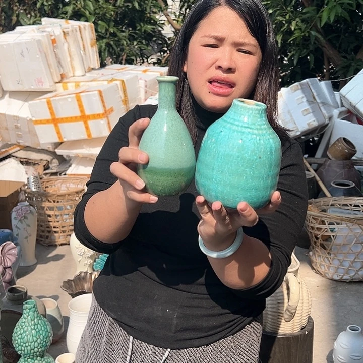 瓶高度14厘米口径3厘米微瑕捡漏