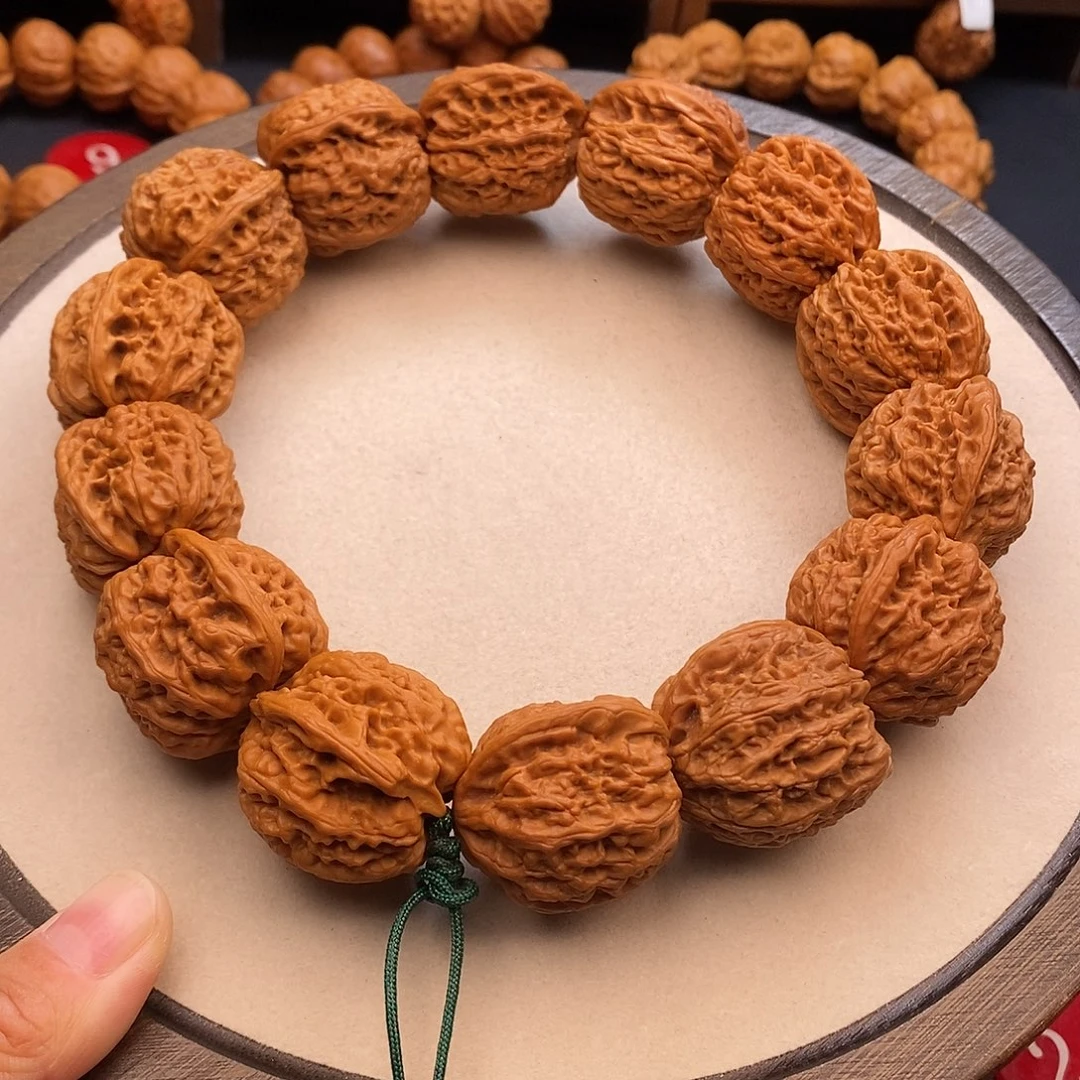 文玩核桃手串麻核桃大手持