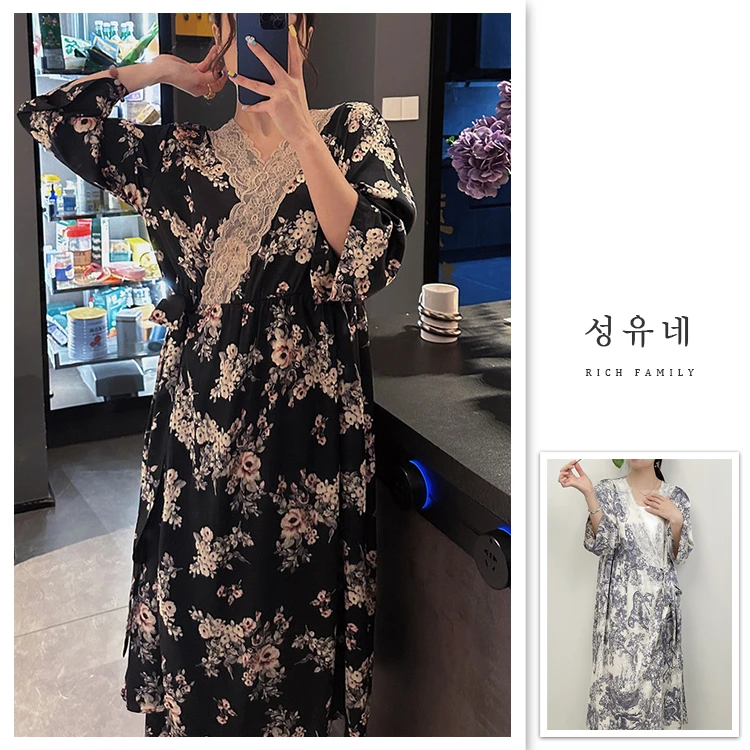 吊带短裤/小裕家定制/玫瑰之约/韩国设计女睡衣舒适时尚睡袍82267