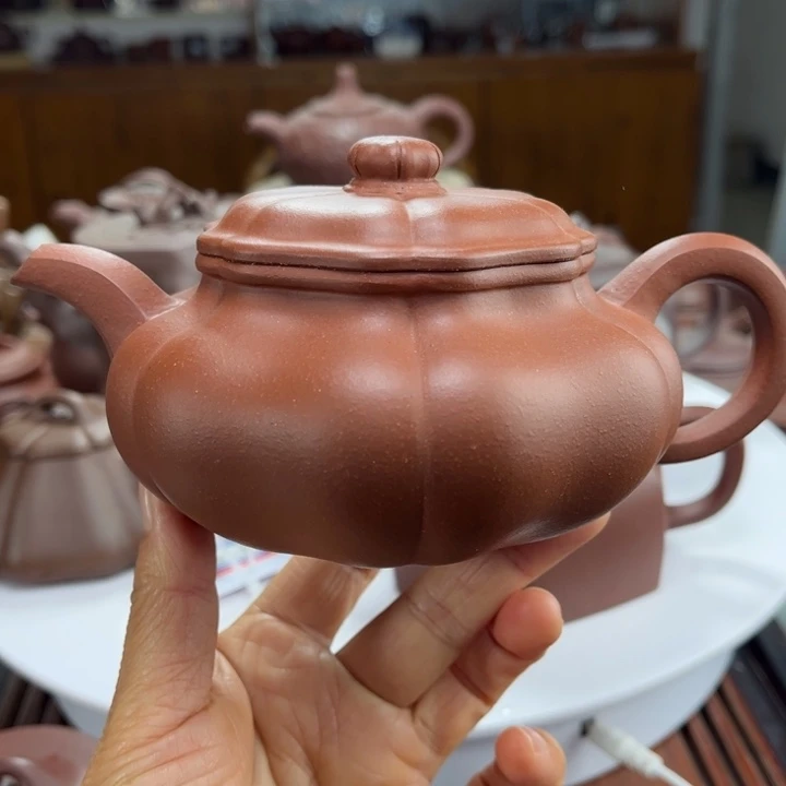 紫砂茶壶紫砂花茶