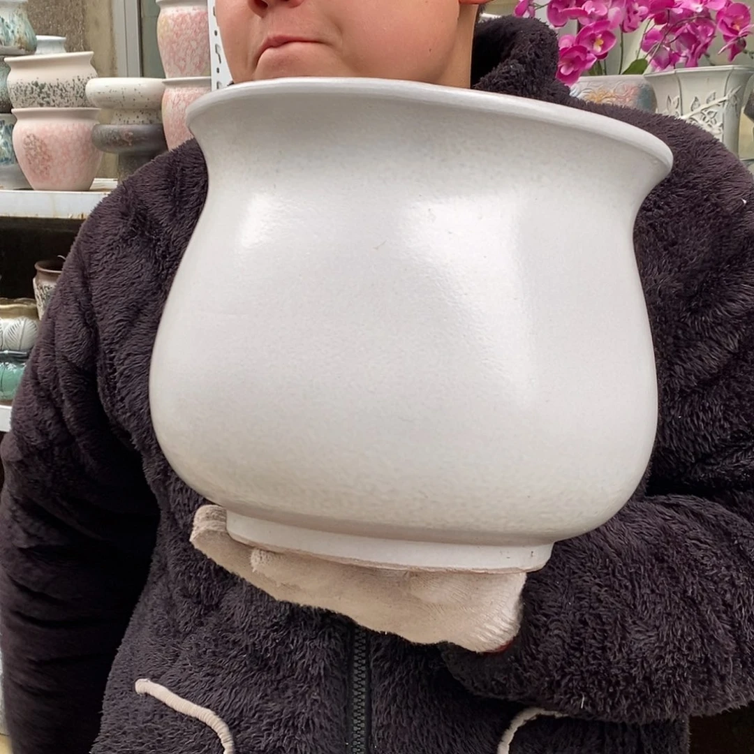 紫砂花盆口25高22福利