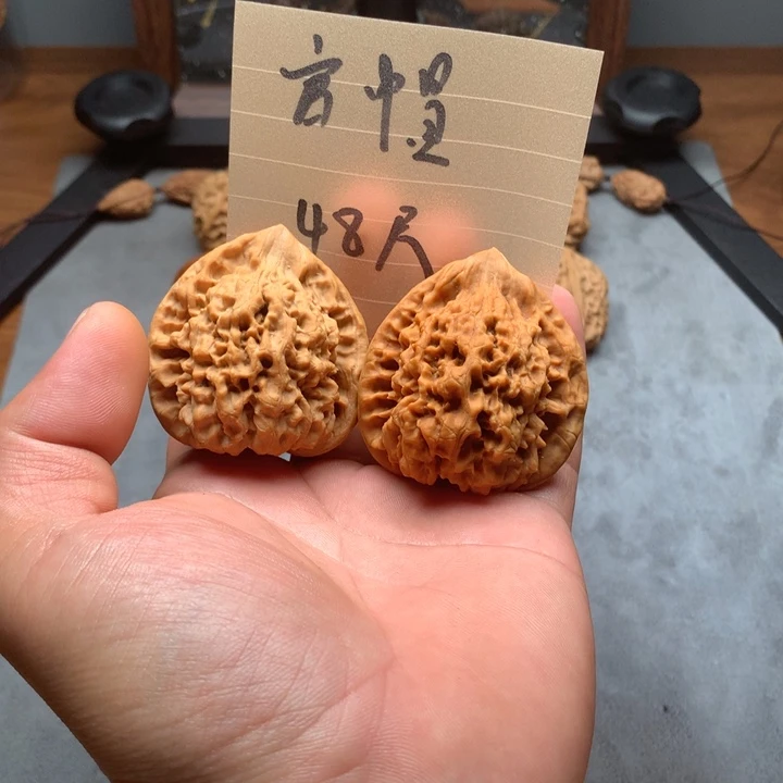 把件文玩核桃官帽文玩核桃