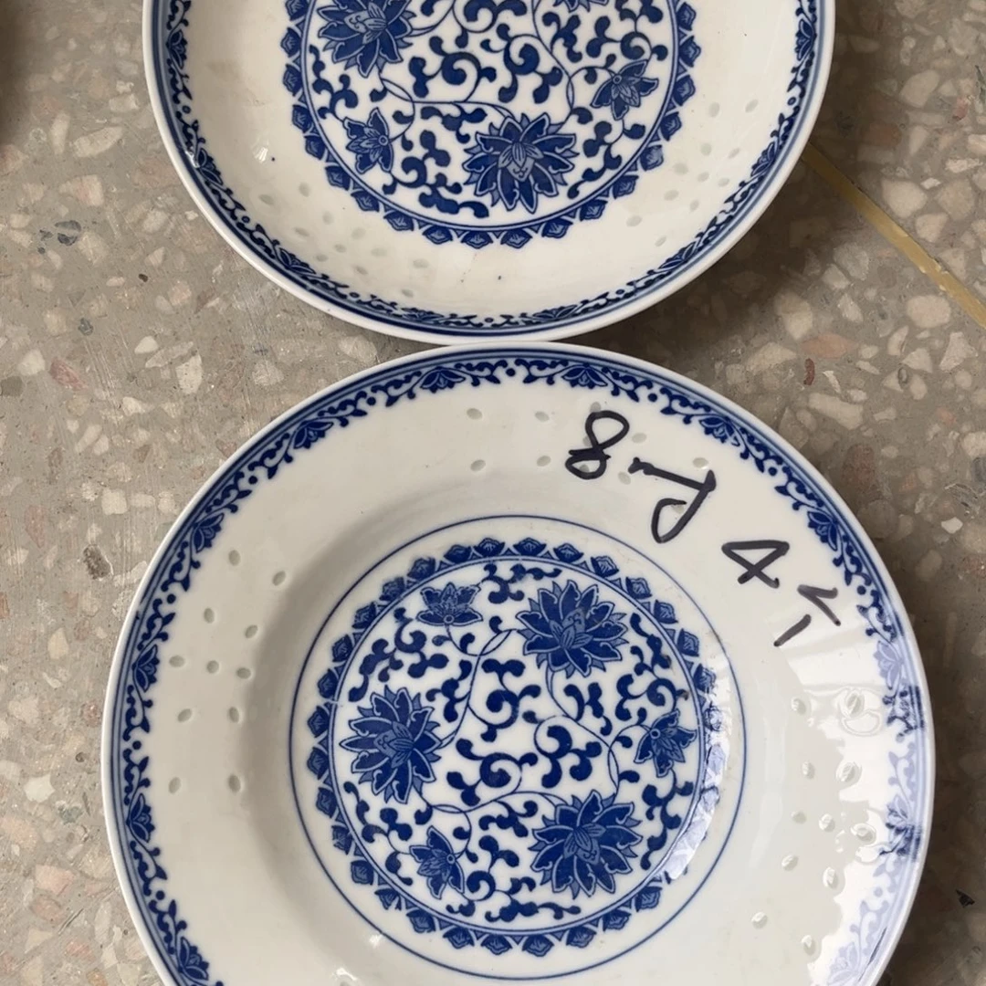 陶摆件景德镇高温细白瓷餐具