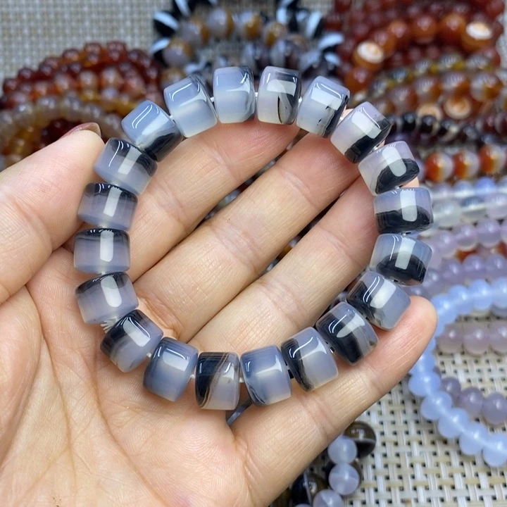 玛瑙/玉髓手链未镶嵌