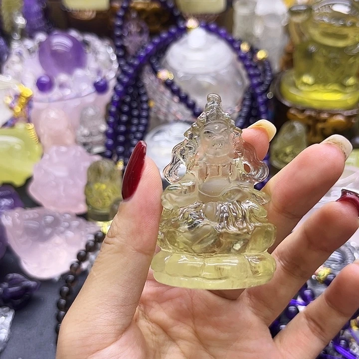 邪***散未镶嵌珠宝半成品水晶