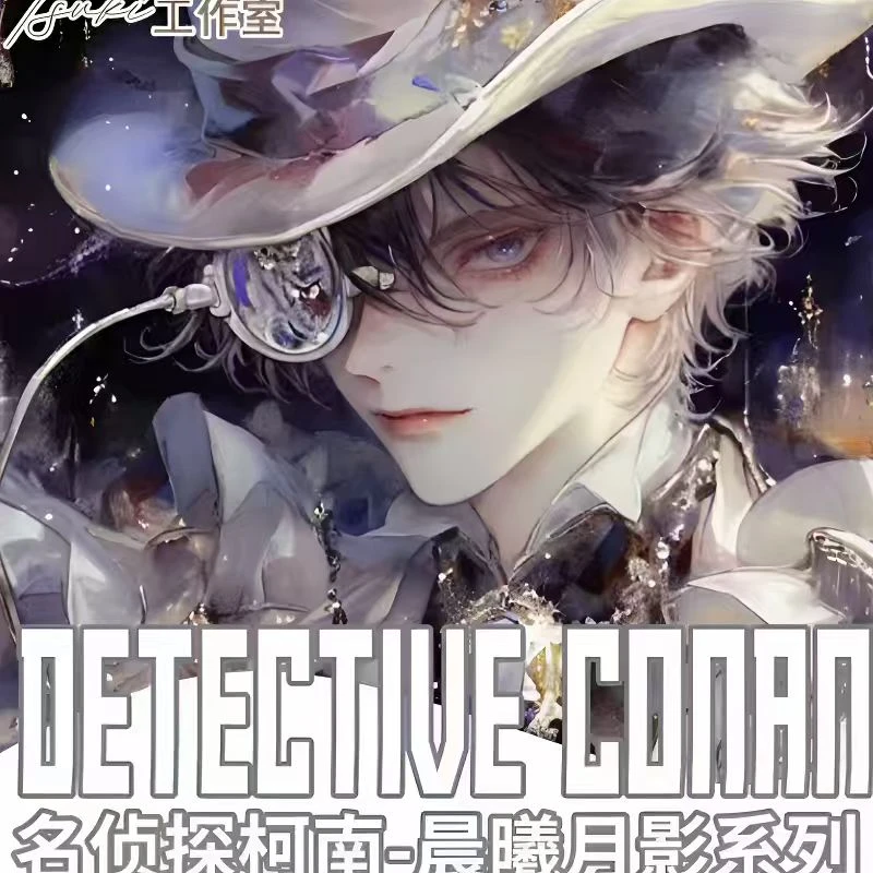 【玩法合集Tuski工作室柯南色纸大卡第四弹国卡文创盲盒拆卡