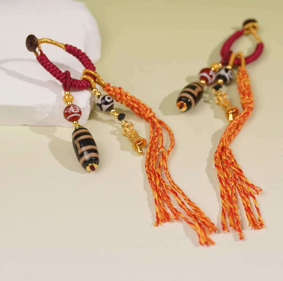 【铭记珠宝】天珠挂件30-DM03L314【多样性发一件】