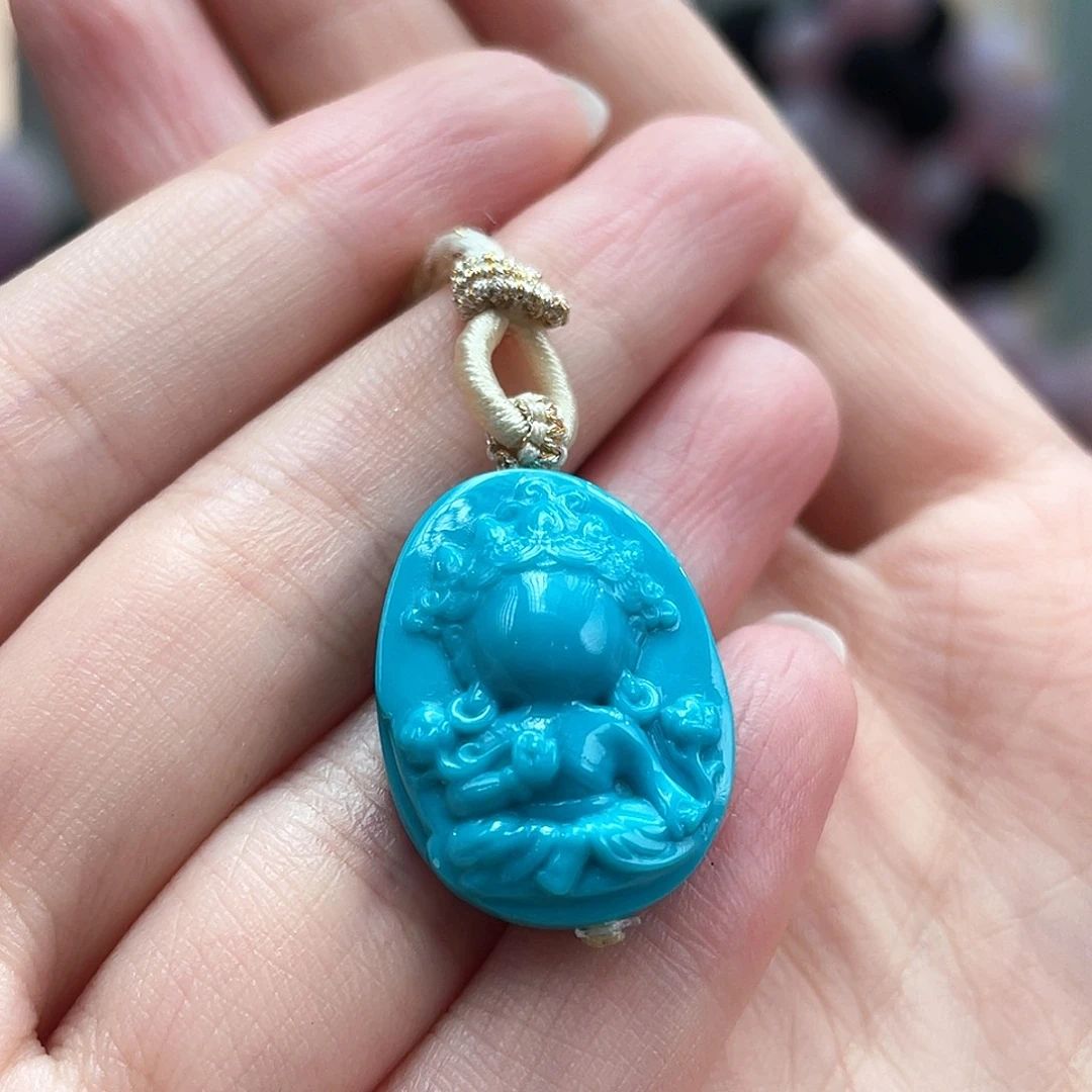 未镶嵌绿松石颈饰