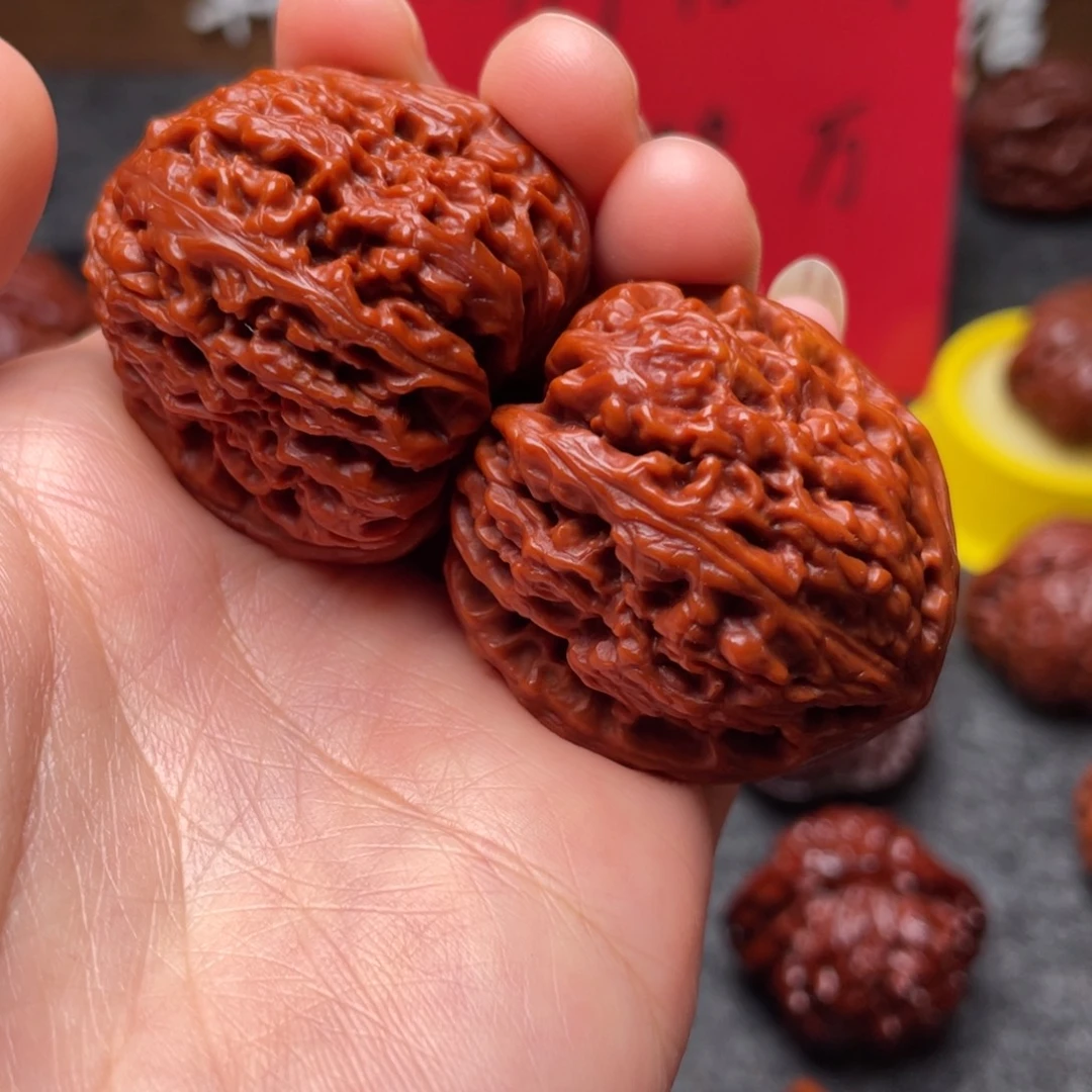 吊坠文玩核桃文玩核桃 手把件 南将石 38