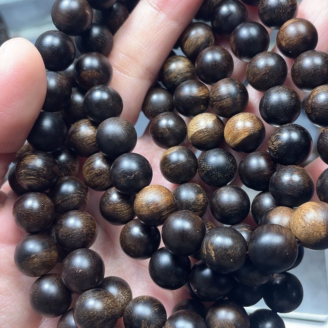 沉香手串南**木白棋瘤疤1.0