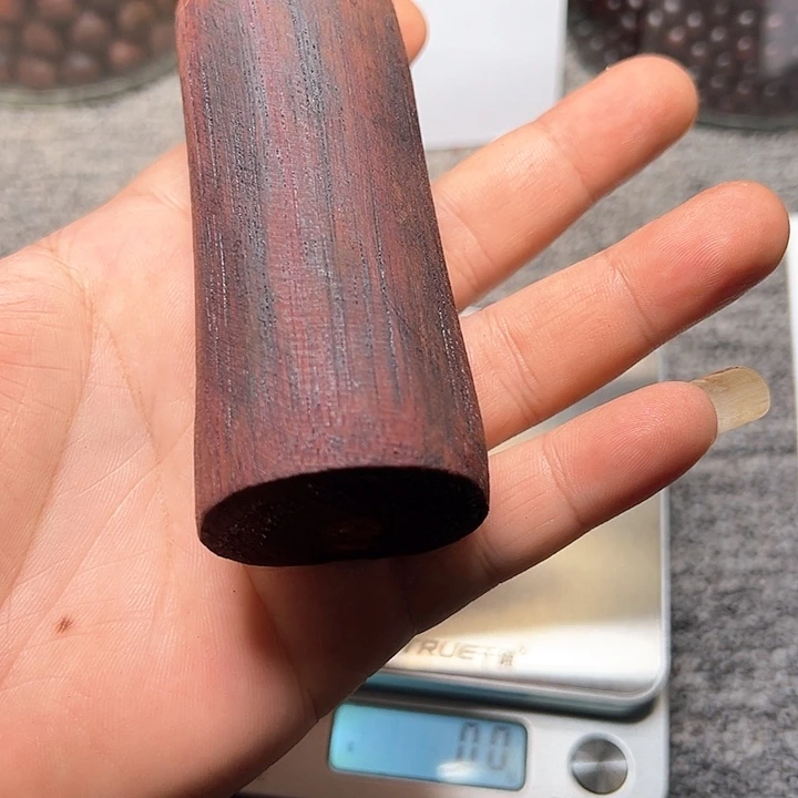 藤类降真香手把件精品红油高货9.0/104克