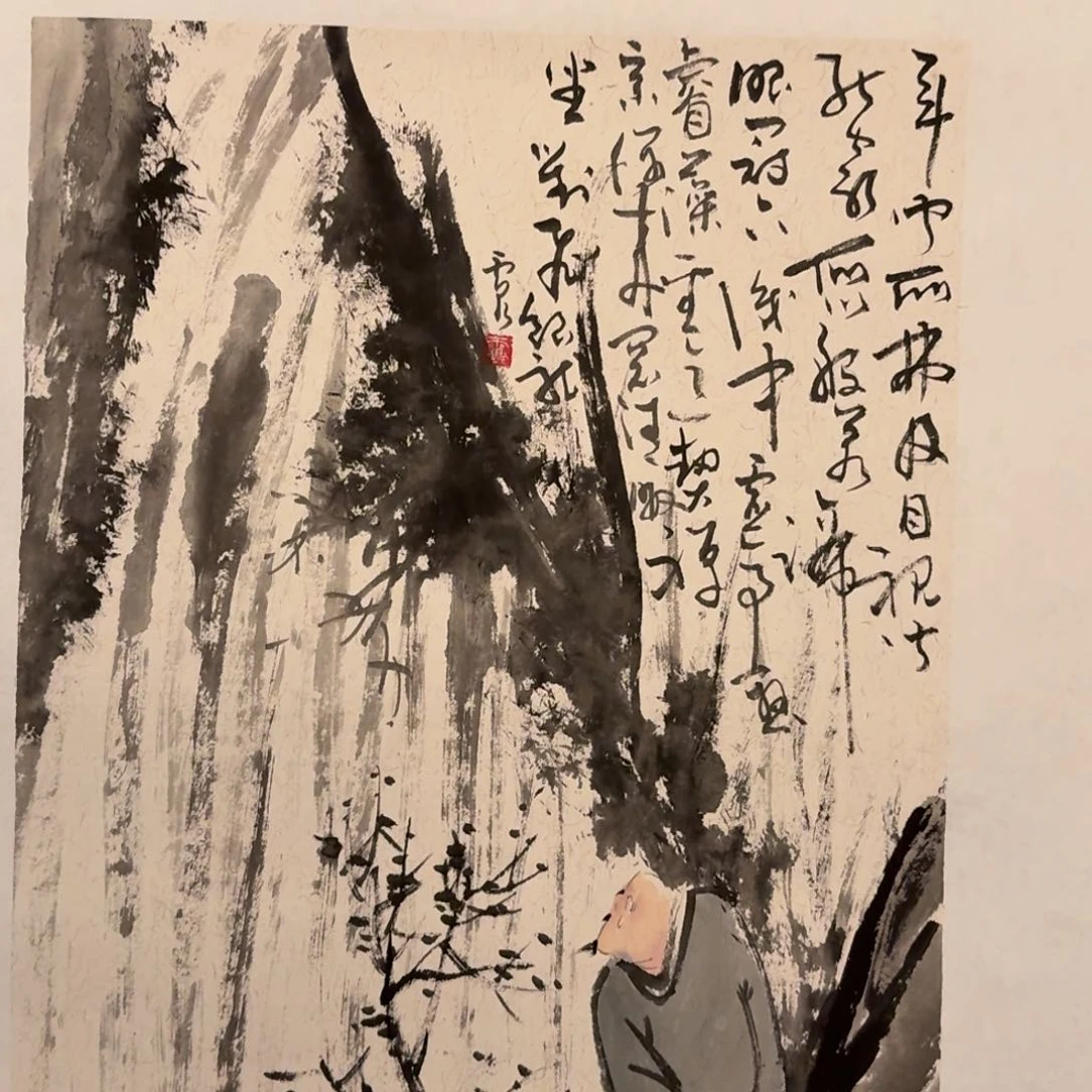 国画雷公老师作品画作