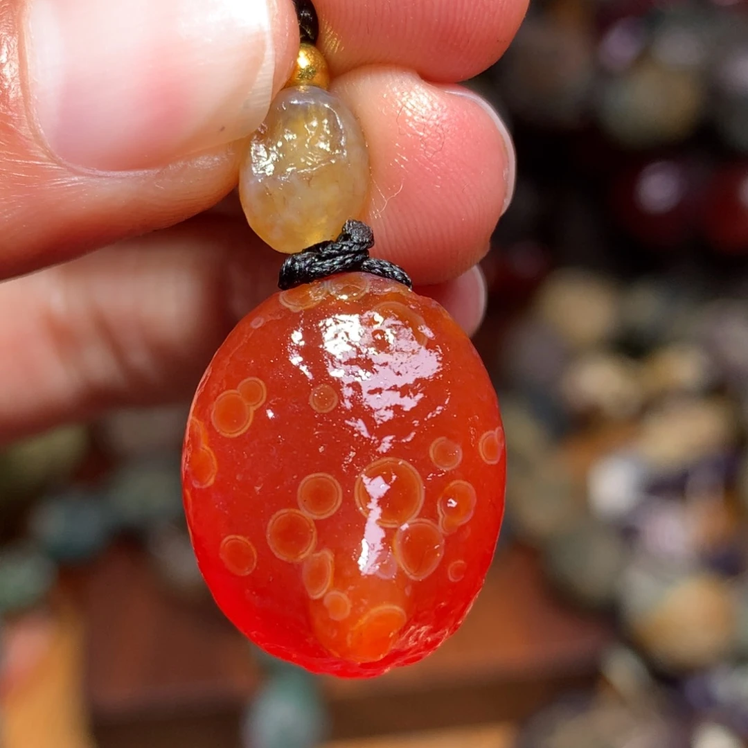 未镶嵌玛瑙/玉髓珠宝半成品