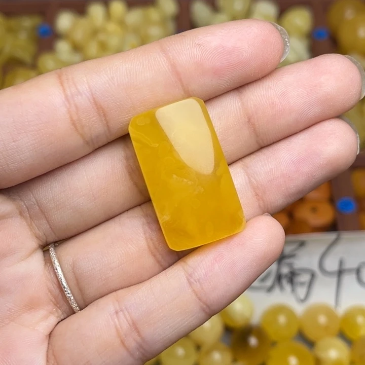 蜜蜡未镶嵌珠宝奇石金绞蜜妖花