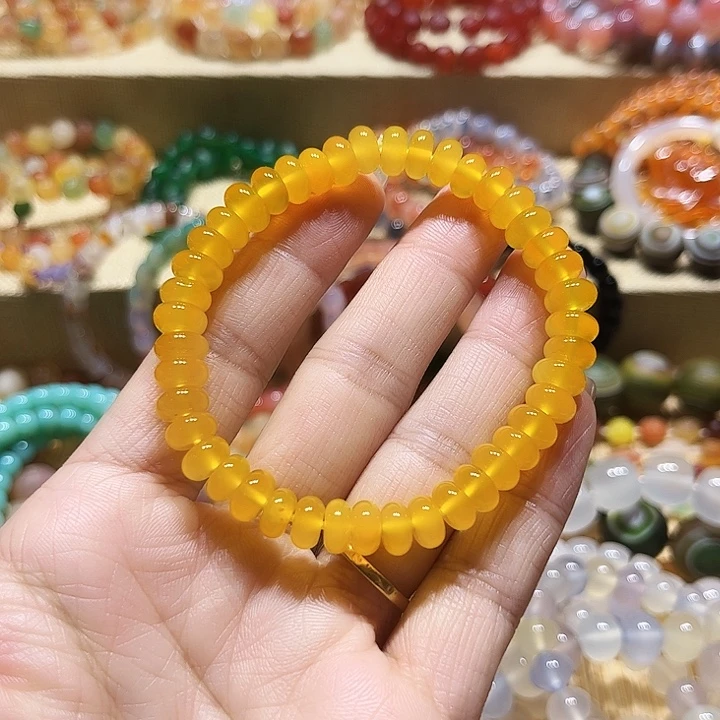 玛瑙/玉髓未镶嵌手链