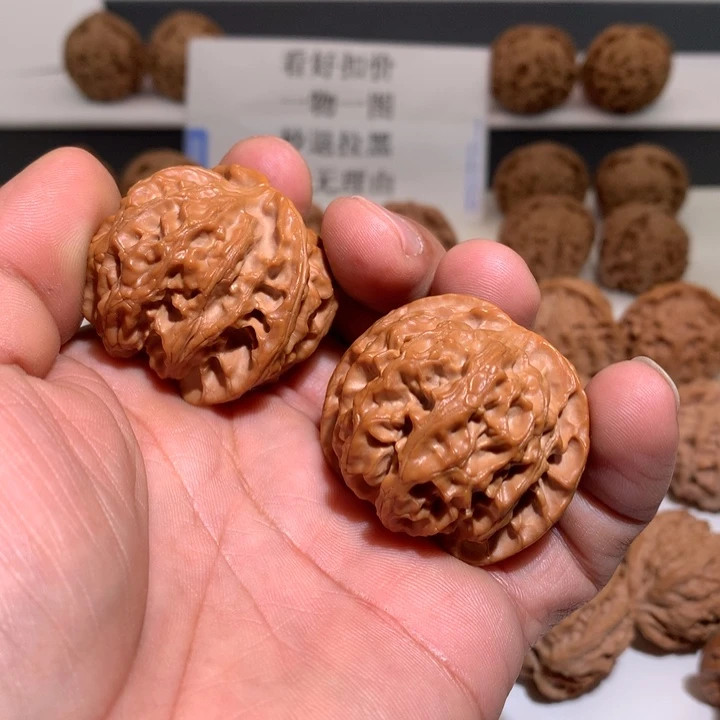 桃核吊坠我****了苹果圆精品