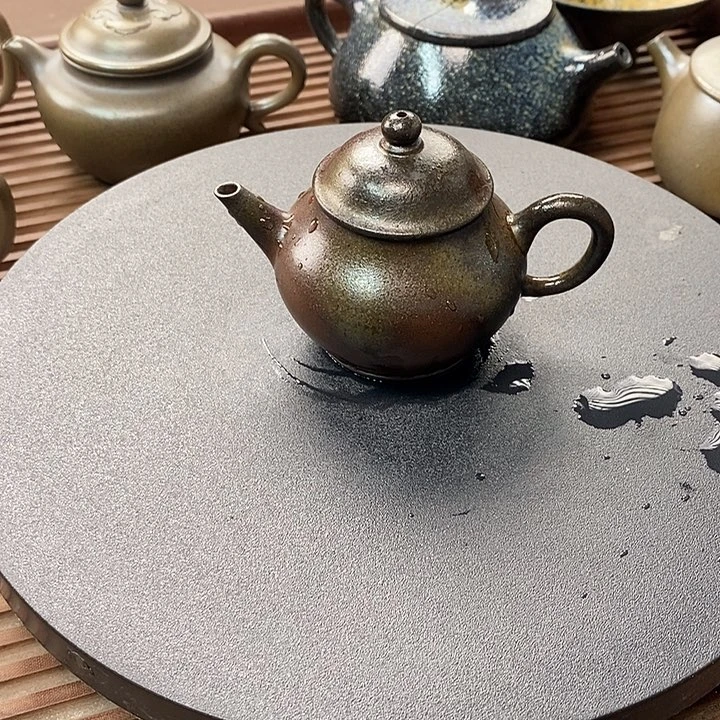 宜兴紫砂壶柴烧壶