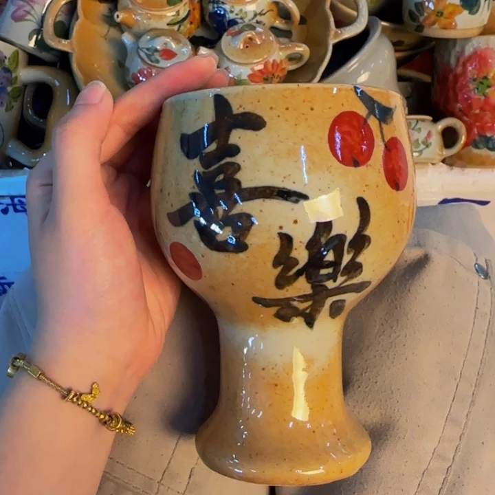 瓷片景德镇陶瓷手工手绘特价