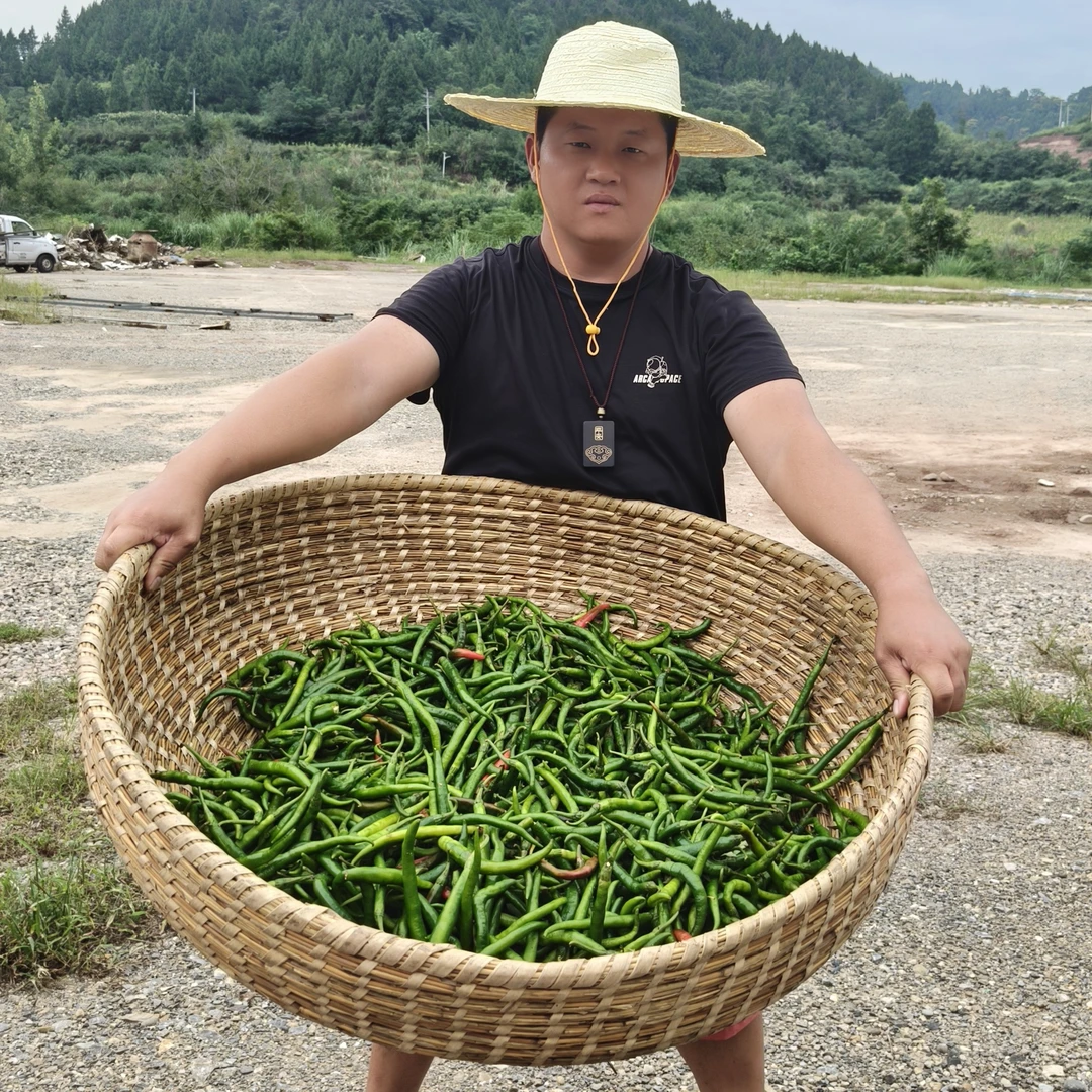 二狗哥专属四川西充农产品现场收获各种干货组合