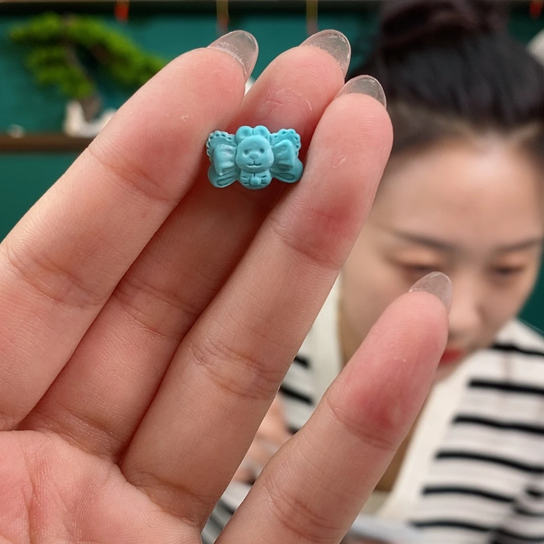 绿松石珠宝奇石未镶嵌