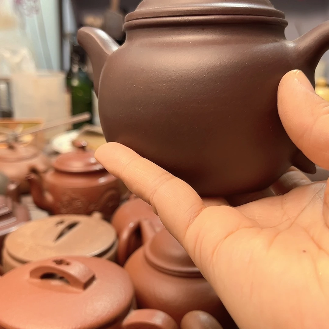 茶壶紫砂全手工制作