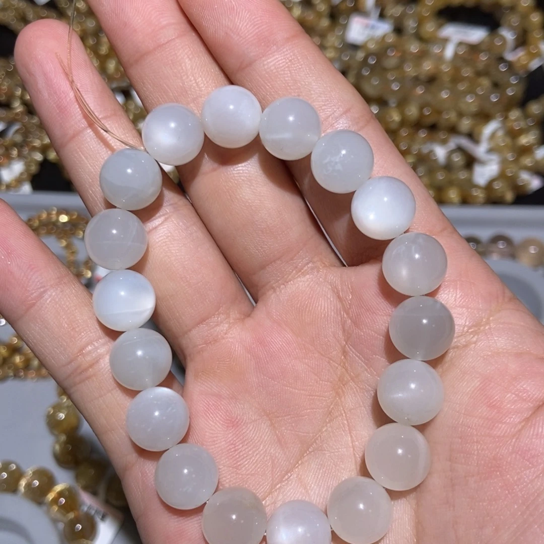 手链未镶嵌水晶白月光11m