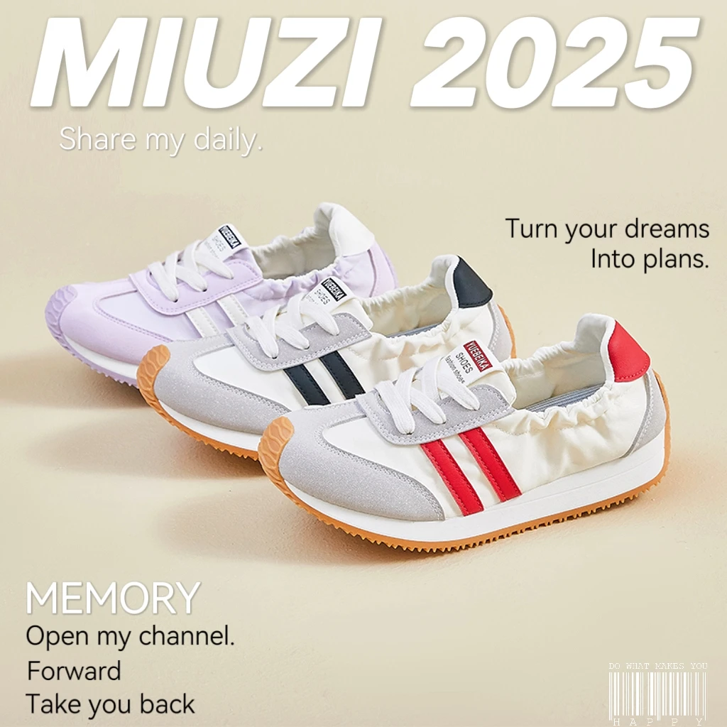 【外贸尾单】日系夏季新款冰丝缎面德训鞋女潮跑步休闲百搭平底阿甘