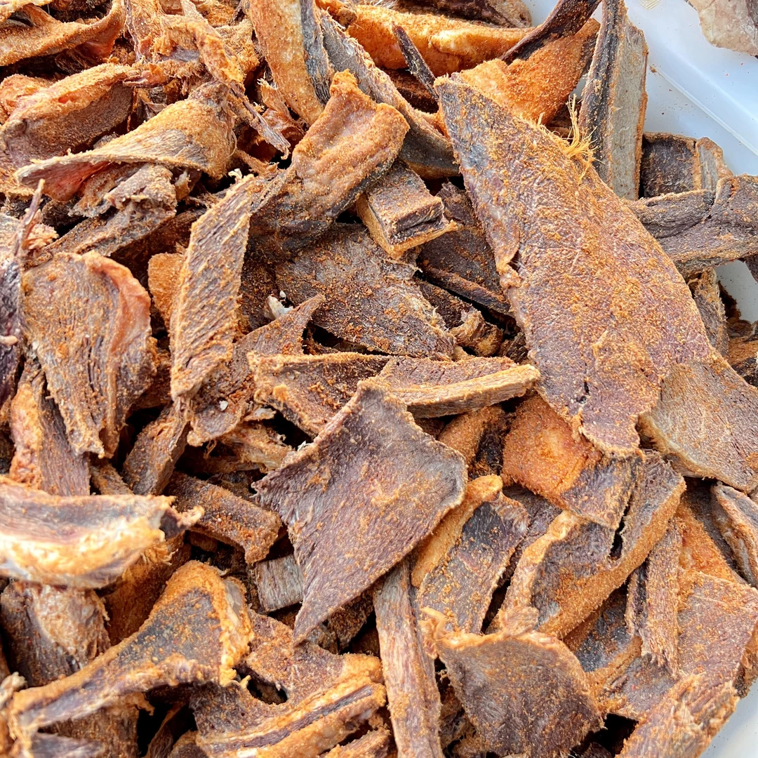【红肉香辣】香脆2025年当雄牛肉干藏式自然风干生牛肉干拉萨发货
