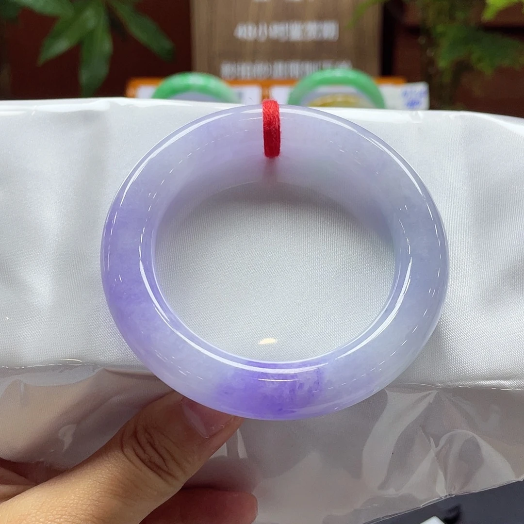 翡翠未镶嵌手镯56 号链接