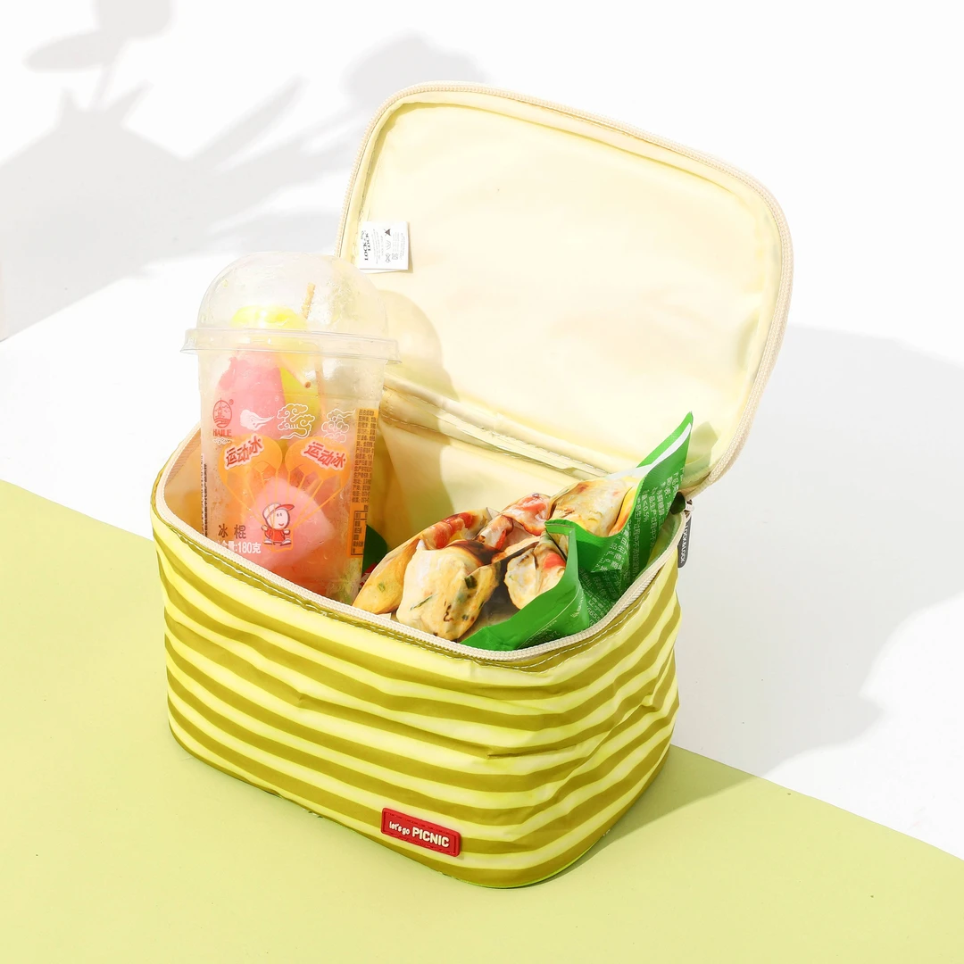 集高惠百货专享春游带便当可保温可冷藏保鲜野餐包