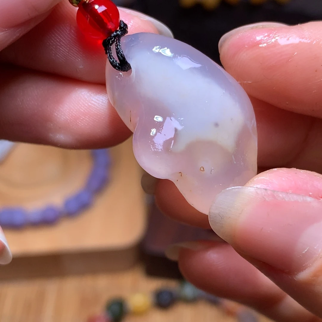 未镶嵌玛瑙/玉髓珠宝半成品