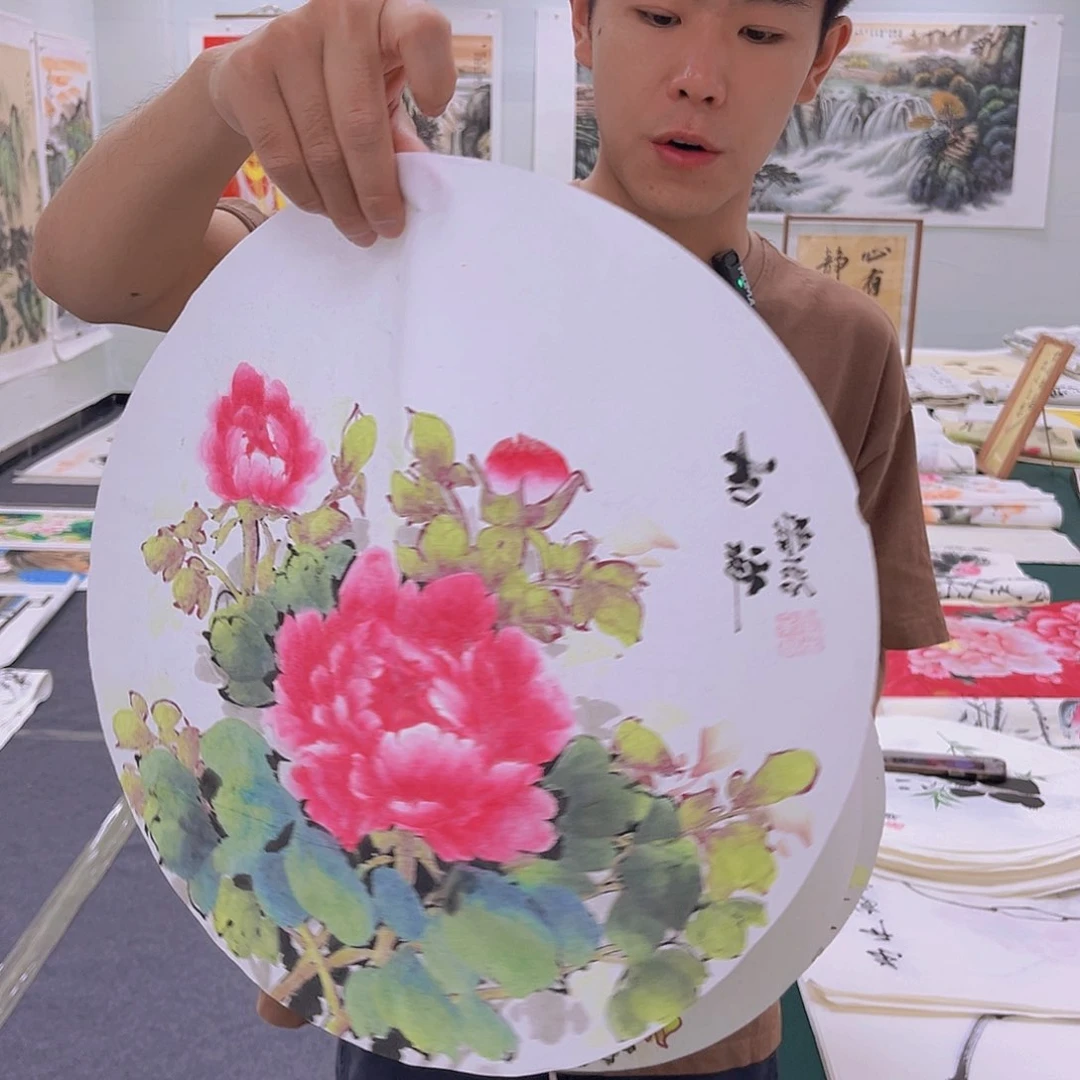 国画宣纸国画纯手绘作品