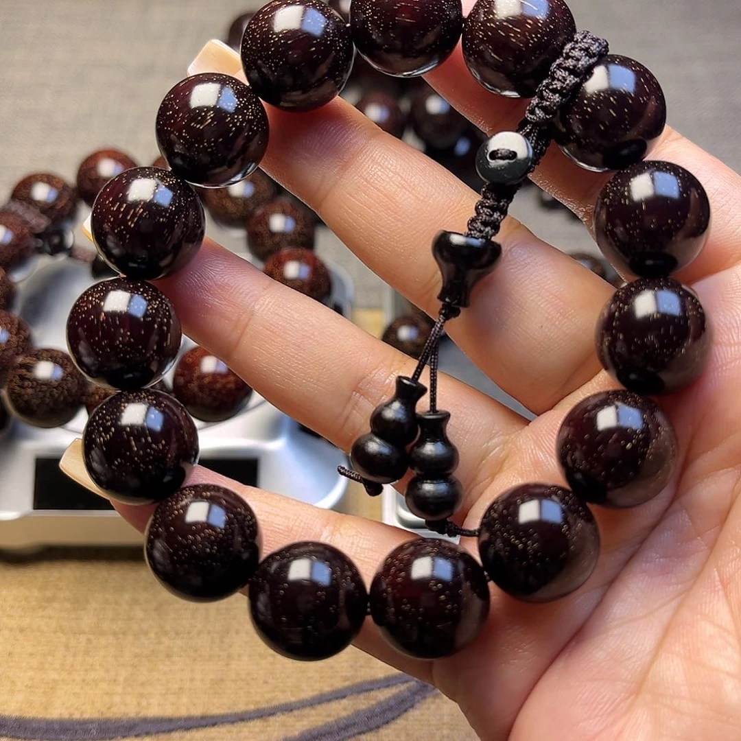 檀香紫檀（小叶紫檀）1.5 15颗满天星