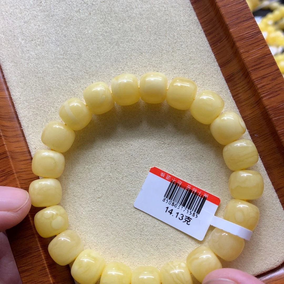 蜜蜡手链未镶嵌蜜蜡