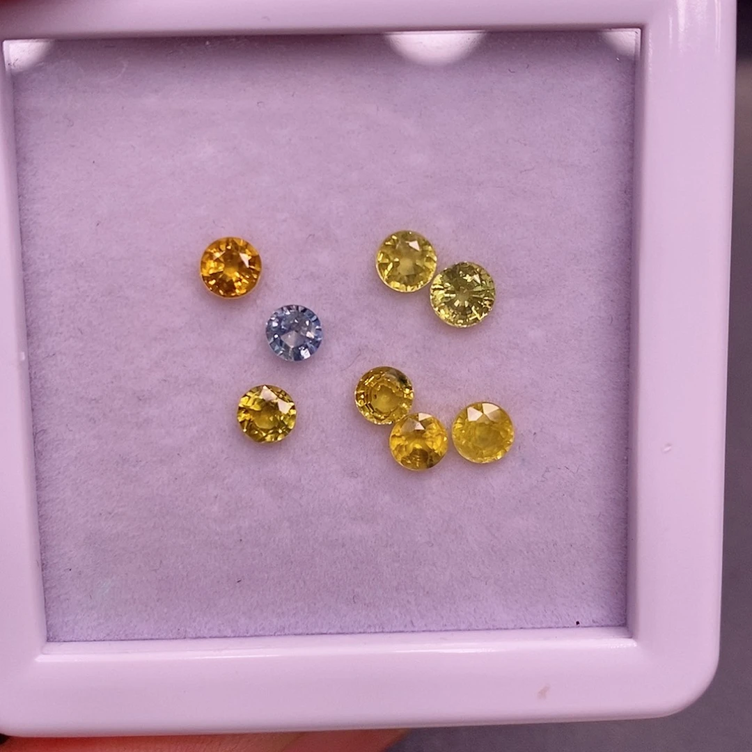 裸石蓝宝石220一克拉，仅供展示，挑好上定向