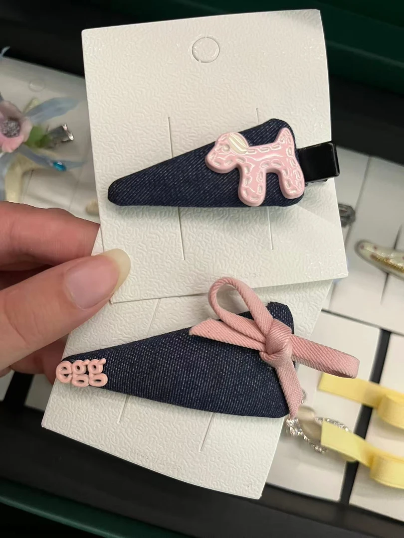 【重工发夹对对碰富婆拆】韩版miu系ins风高级发夹