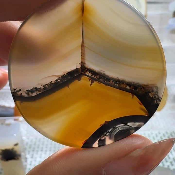 玛瑙/玉髓未镶嵌项链