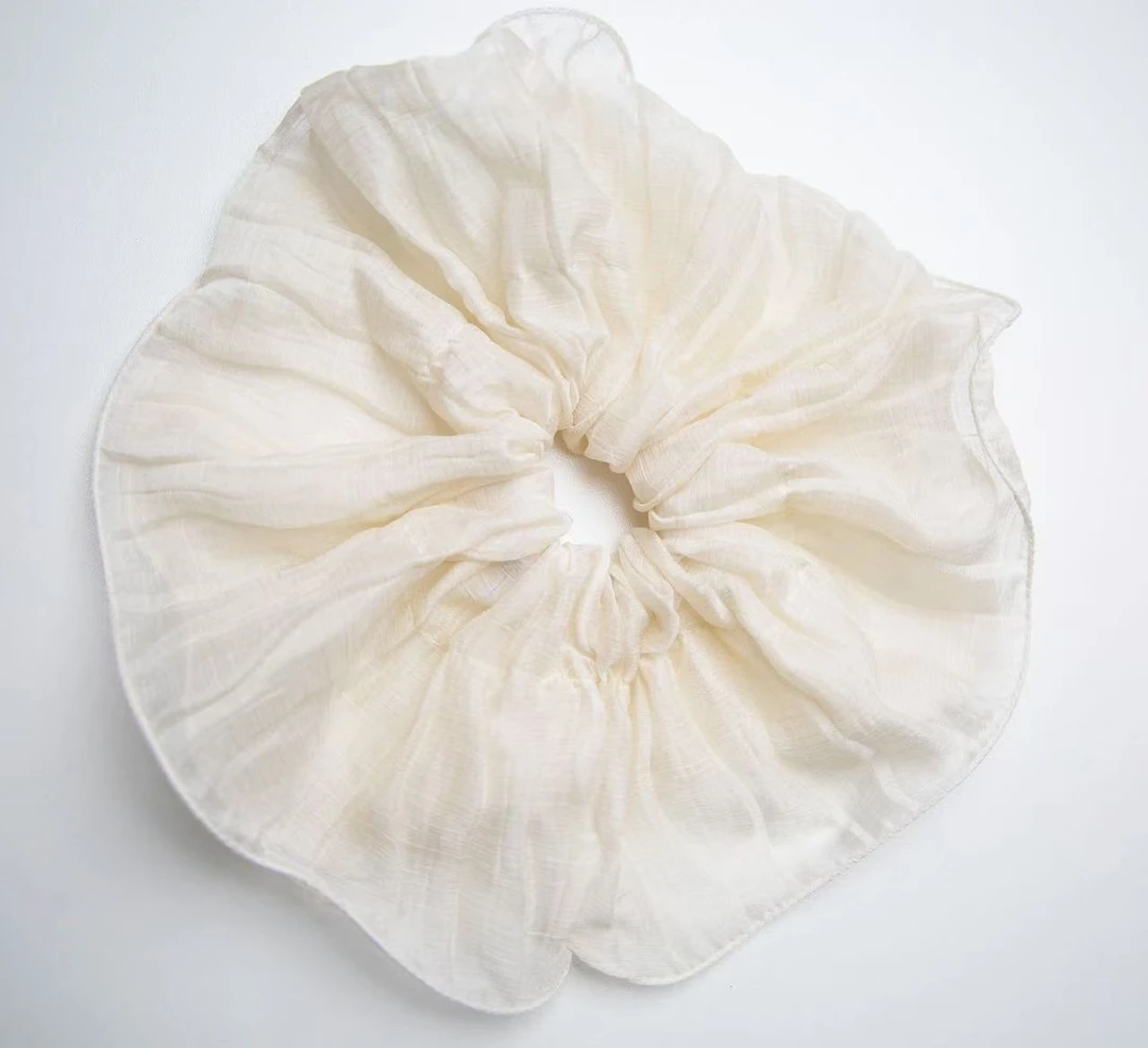 法式复古时髦小姨风发圈