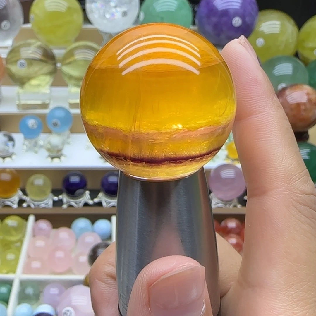 未镶嵌珠宝半成品水晶36mm