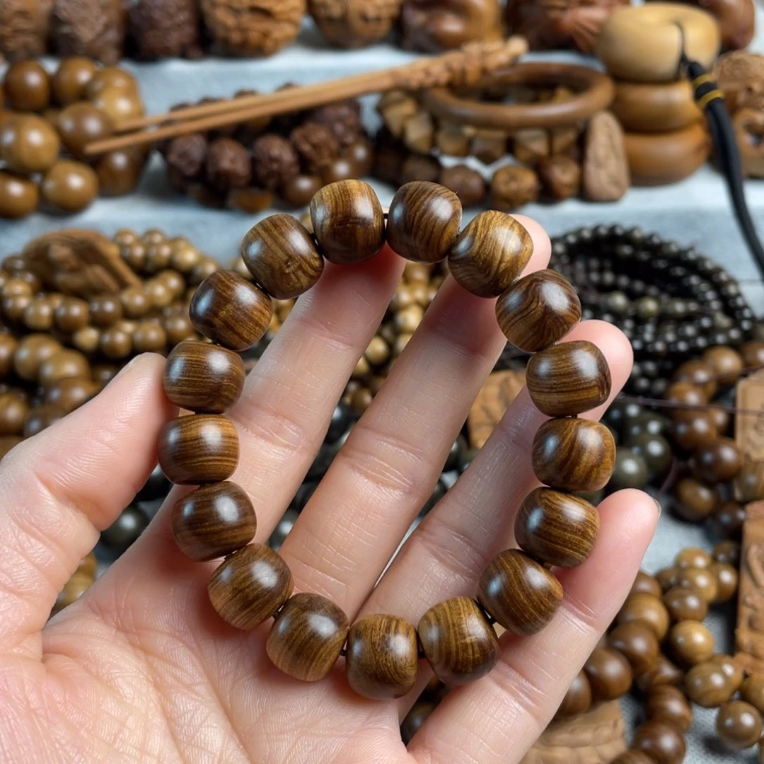 木老山檀香12/13瘤疤手串