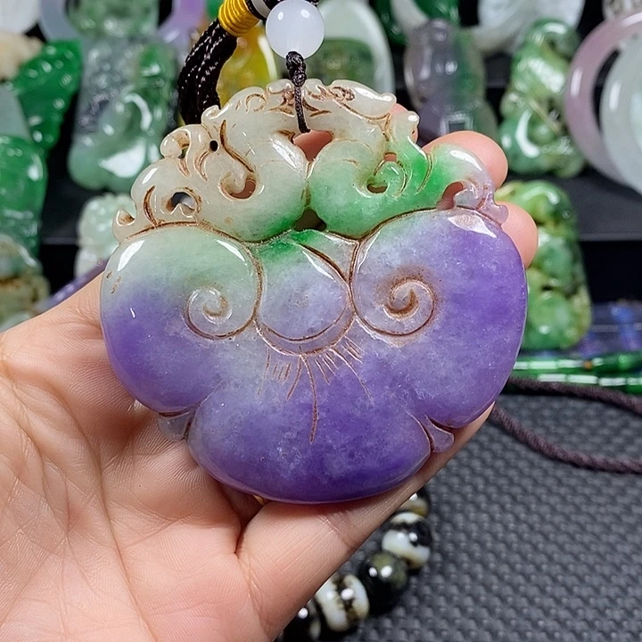 吊坠紫金钵盂菩提