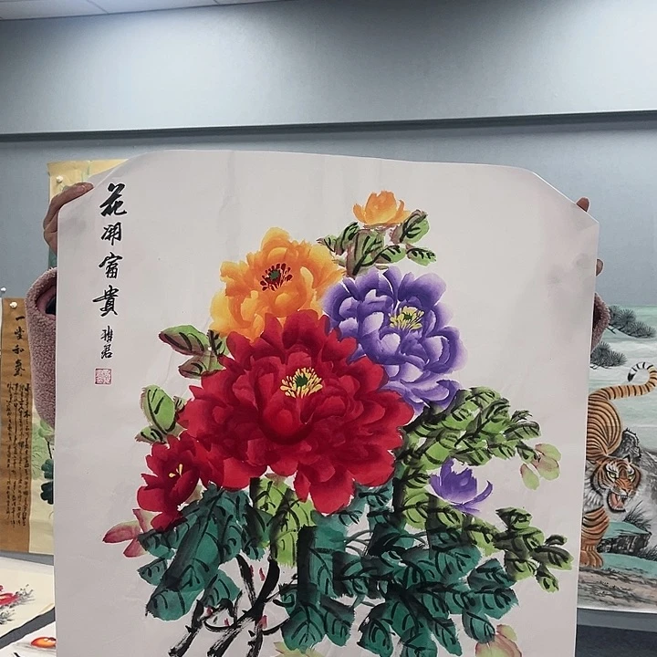 国画我是你的小可爱啊我的小可爱我的小可爱