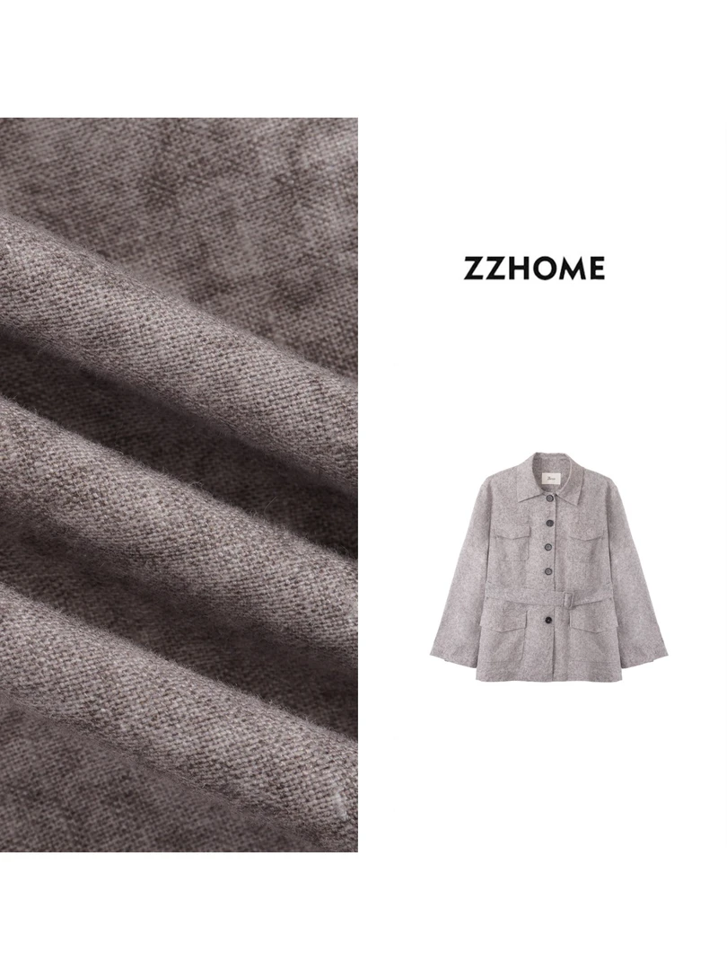 ZOZO HOME ｜纹理之美石灰岩斑斓简线条短外套q171539p