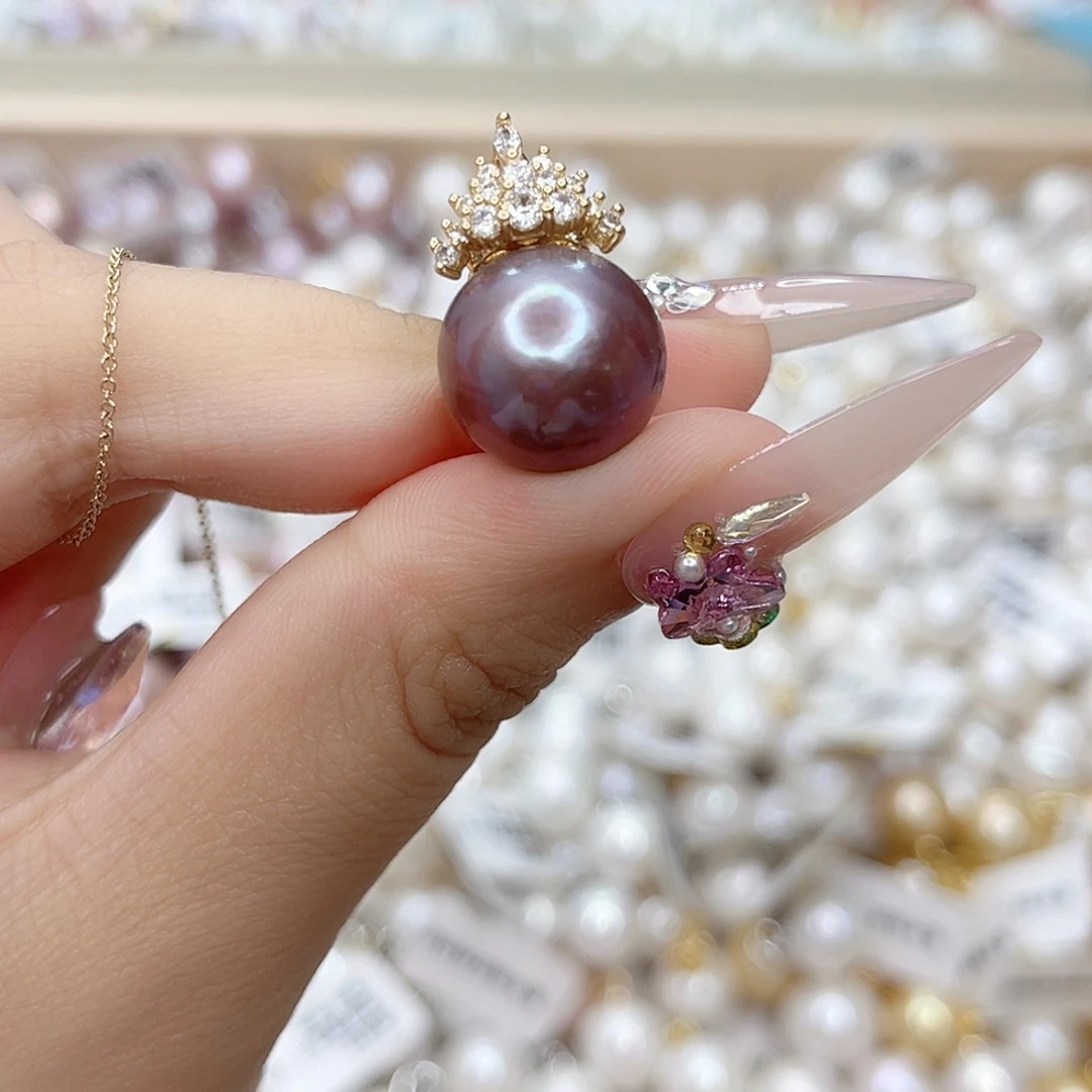 淡水珍珠合金吊坠(赠链)