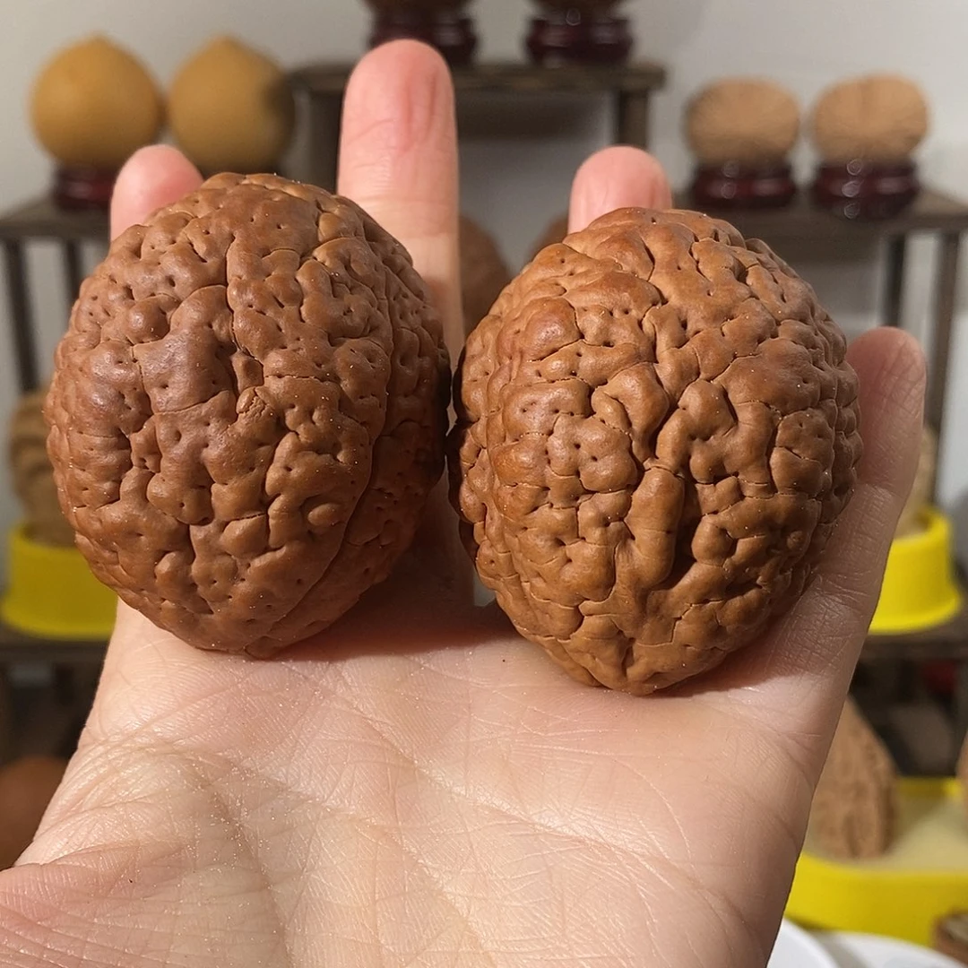 吊坠文玩核桃三瓣脑纹金刚4754